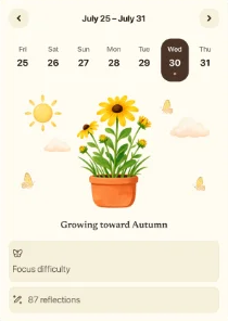 OnVeil garden screen, brain weather Okay